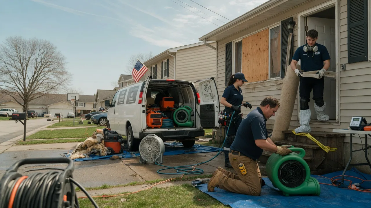 Water Damage Restoration in Maypearl, TX near me